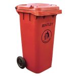 Wheelie Bin Red 120Ltr