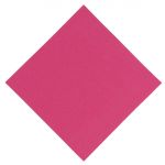 Duni Lunch Napkin Fuschia 33x33cm 3ply 1/4 Fold (Pack of 1000)