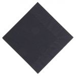 Duni Lunch Napkin Black 33x33cm 3ply 1/4 Fold (Pack of 1000)