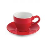 Olympia Cafe Espresso Cup Red - 100ml 3.38fl oz (Box 12) (Pack of 12)