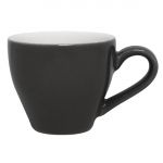 Olympia Cafe Espresso Cup Charcoal - 100ml 3.38fl oz (Box 12) (Pack of 12)