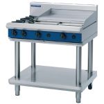 Blue Seal Evolution Cooktop 2 Open/1 Griddle Burner on Stand 900mm