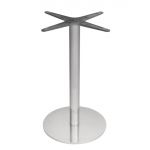 Bolero Stainless Steel Round Table Base