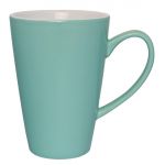 Olympia Cafe Latte Cup Aqua - 340ml 11.5fl oz (Box 12) (Pack of 12)