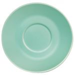 Olympia Cafe Espresso Saucer Aqua (Fits GL460) - 158mm 6 1/4