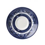 Churchill Vintage Prints Willow Georgian Saucer Blue 141mm (12 Pack)
