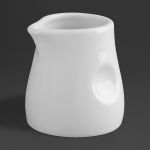 Olympia Whiteware Dimpled Milk Jugs 70ml (6 pack)