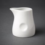 Olympia Whiteware Dimpled Milk Jugs 170ml (6 Pack)