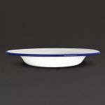 Olympia Enamel Soup Plates 245mm (Pack of 6)