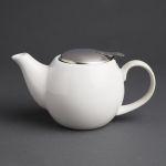 Olympia Cafe Teapot White - 510ml 17.2fl oz (Box 1)