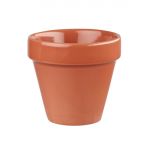 Churchill Bit On The Side Plant Pot Paprika 17oz (Pack of 6)