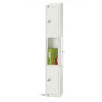 Elite Three Door 300mm Deep Lockers White