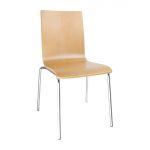 GR342 - Bolero Square Back Sidechair (Natural Finish) (Pack 4)