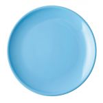 Olympia Cafe Coupe Plate Blue - 205mm 8" (Box 12) (Pack of 12)