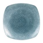 Churchill Studio Prints Raku Square Plates Topaz Blue 252mm (Pack of 12)