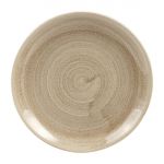 Churchill Stonecast Patina Antique Taupe Coupe Plates Taupe 165mm (Pack of 12)