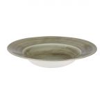Churchill Stonecast Patina Antique Wide Rim Bowls Green 280mm (12 Pack)