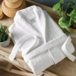 Eco Robe, Bathrobes White - Large