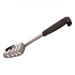 Mermaid?Le Buffet?Black Handled Serving Spoon Perforated 240mm