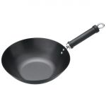 Kitchen Craft Non Stick Flat Base Wok 305mm