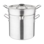 Vogue Aluminium Double Boiler Pan 10Ltr