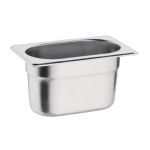 Vogue Stainless Steel 1/9 Gastronorm Tray