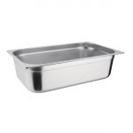 Vogue Stainless Steel 1/1 Gastronorm Tray 150mm