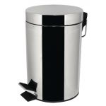 Bolero Pedal Bin Stainless Steel 3Ltr