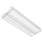 Vogue Stainless Steel Plate Racks 915mm