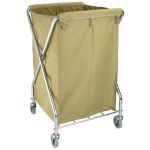 Jantex Foldable Linen Trolley 220Ltr
