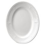 Churchill Buckingham White Oval Platters (Pack of 12)