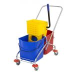 Jantex Dual Bucket Mop Wringer with Frame