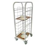 Craven Steel Self Clearing Trolley 10 Shelves