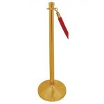 Stainless Steel Barrier Post Flat Top