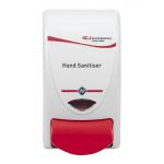Deb Hand Sanitiser Dispenser and 3 Unperfumed Foam Hand Sanitisers 1Ltr (Pack of 3)