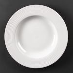 Olympia Linear Pasta Plates 310mm (Pack of 6)