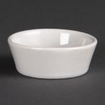 Olympia Whiteware Sloping Edge Bowls 50mm (12 Pack)