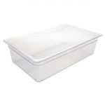 Vogue Polycarbonate 1/1 Gastronorm Container Clear