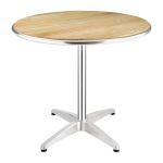 Bolero Ash Wood Tabletop Round 800mm