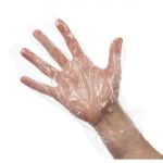 Disposable Powder-Free Polyethylene Gloves Clear (Pack of 100)