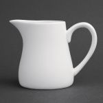 Olympia Whiteware Cream and Milk Jugs 212ml (6 Pack)