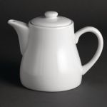 Olympia Whiteware Teapots 795ml (4 pack)
