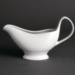 Olympia Whiteware Gravy Boats 340ml 12oz (6 pack)