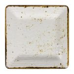 Steelite Craft Melamine Square Plates White 127mm (6 Pack)