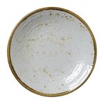 Steelite Craft Melamine Coupe Plates White 210mm (6 Pack)