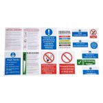 Vogue Food Preparation Sign Pack