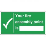 Vogue Fire Assembly Point Sign