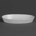 Olympia Whiteware Oval Sole Dishes 195x 110mm (6 Pack)