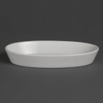 Olympia Whiteware Oval Sole Dishes 195x 110mm (Pack of 6)