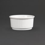 Olympia Whiteware Stacking Ramekins 85mm (Pack of 12)